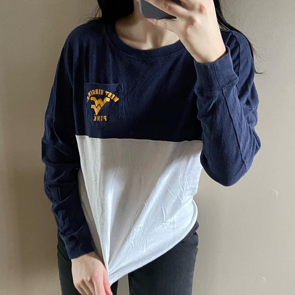WVU PINK long sleeve